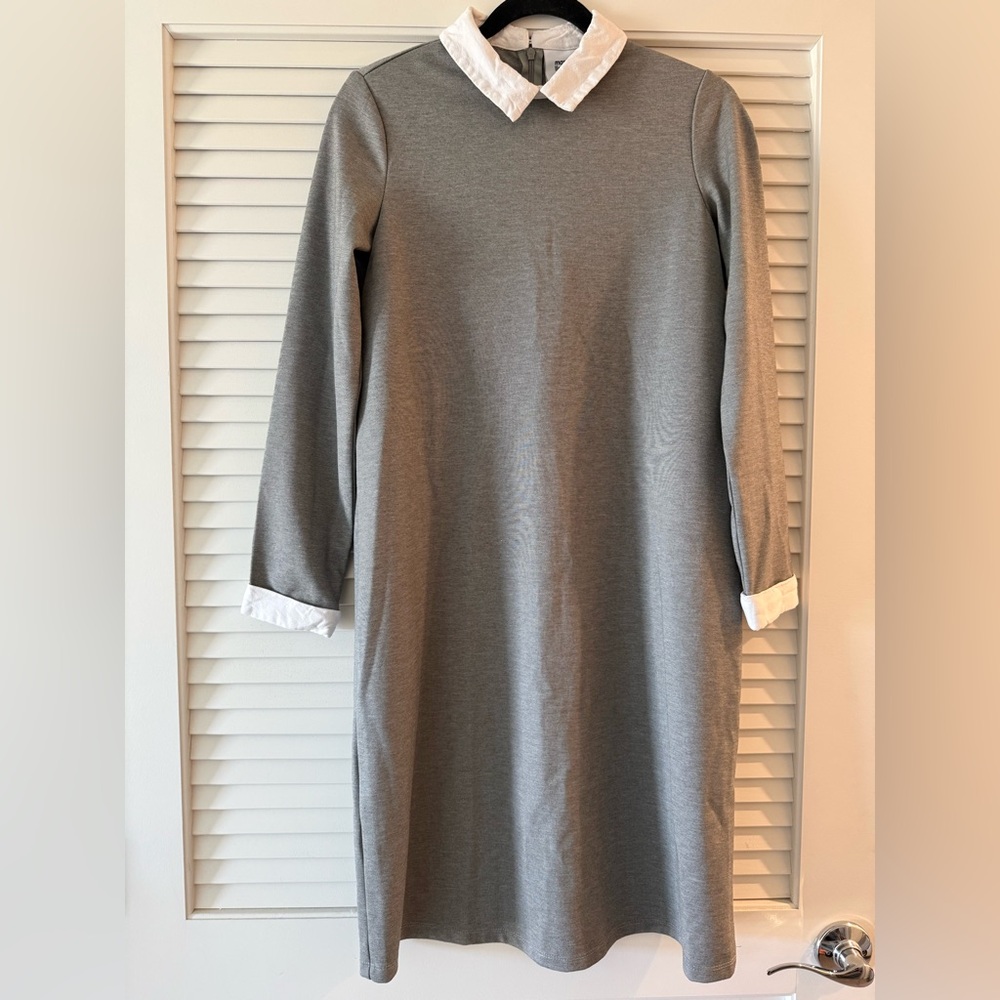 ASOS Gray Collared Dress